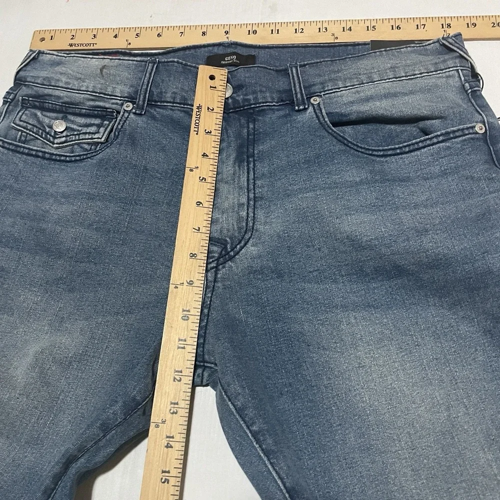 TRUE RELIGION GENO RELAXED SLIM SN FLAP 700595 JEANS MENS SIZE 36 x 32‎ $159 NWT